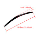 Gloss Black Rear Boot Spoiler For Mercedes-Benz E-Class W212 2008-2016