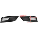 S4 Style Fog Light Cover Grille Fit Audi A4 B8.5 2013-2015 Standard Bumper
