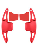 Steering Wheel Paddle Shifter Extension For Ford Explorer 13-19 Aluminium Red