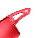 Steering Wheel Paddle Shifter Extension For Ford Explorer 13-19 Aluminium Red