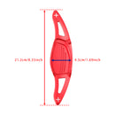 Steering Wheel Paddle Shifter Extension For Audi RS5 RS3 TT RS Aluminium Red