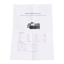B2852 Square Single Speed Pool Pump Motor 3/4 HP 3450RPM