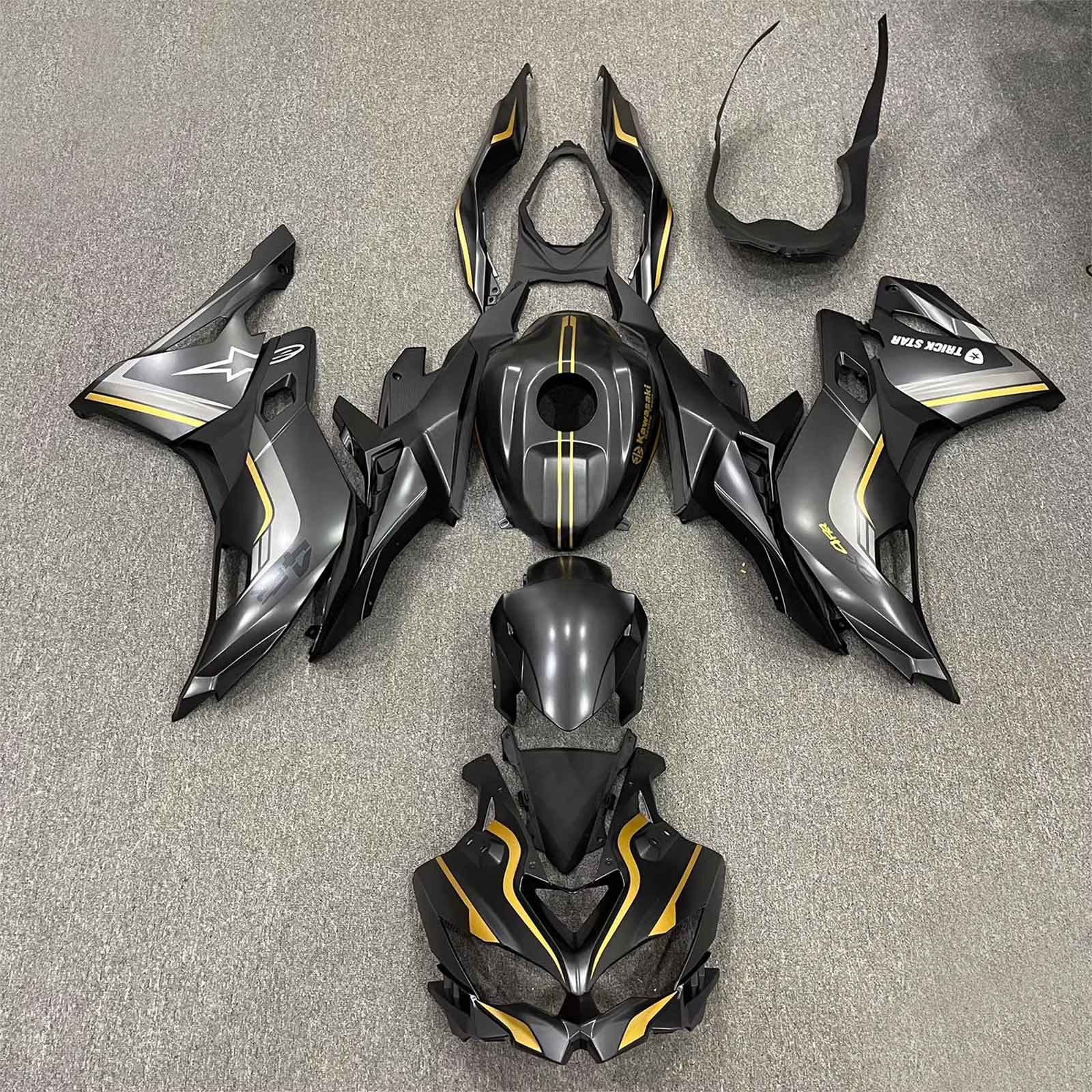 Motorcycle Aerodynamic Wings Kawasaki ZX-25R/ZX-4R Windshield Wing