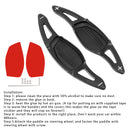 Steering Wheel Paddle Shifter Extension For Audi RS5 RS3 TT RS Aluminium