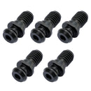 5 Pcs CAT40 45�� 0.740" Pull Stud Retention Knob Fits Mazak Fadal CNC Black