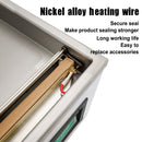 DZ-260C Commercial Vacuum Food Packaging Machine 120W Chamber Digital Sealer