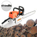 52cc Chain Saw 20inches Bar Powered Engine 2 Cycle Gasoline Chainsaw Orange