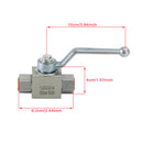 Hydraulic Valve KHB Ball Valve 1/4"/3/8"/1/2"NPT High Pressure Ball Valve