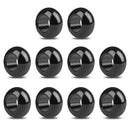 10PCS Aluminum Alloy Exquisite Slider Fit 4mm Headphone Cable Splitter Black
