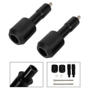 YAMAHA YZF-R7 YZF R7 2021-2023 Crash Bobbins Protector Sliders Aluminum Black