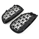 Areyourshop Front Kidney Grille Grill for BMW 2007-2010 E92 E93 328i 335i 2DR Meteor Black Generic