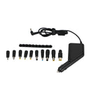 Universal PD65W + QC18W 11-15V Type C Laptop Car Charger Power Supply Adapter