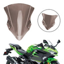 ABS Plastic Motorcycle Windshield Windscreen For Kawasaki 2018-2024 Ninja 400 Generic