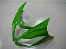 Fairing Injection Plastic Kit Green Black W/Bolt Kit Fit For Kawasaki Zx6R 13-18 Generic