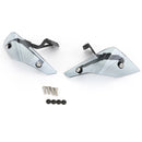 Top Side Wing Windshield Air Deflector For Honda Crf1100L 20+ Made Of Plastic Red Generic