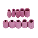 71PCS TIG Welding Torch Stubby Gas Lens