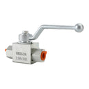 3 Way Hydraulic Ball Valve 1/4"/3/8"/1/2" NPT Female High Pressure Ball Valve