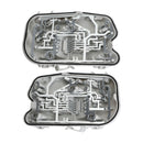 L+R Rear Light Tail Light Bulb Holder 4F5945222C/21C For Audi A6 C6 A6L 2005-2008 Generic