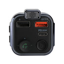 20W Car Charger Dual USB Fast Charger BT23 Car Bluetooth 5.0 FM Transmitter Wireless Handsfree Audio Receiver Auto MP3 Player