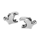 Windshield Fork Clamp Bracket Holder for Dyna  Wide Glide 2006+ Generic