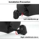 Motorcycle Adjustable Clip On Windshield Extension Spoiler Wind Deflector