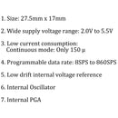 5Pcs CJMCU-ADS1115 16Bit ADC Analog Digital Converter Development Board Module