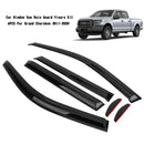 2011-2020 Grand Cherokee 6PCS Sun Rain Guard Vent Shade Window Visor