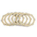 Clutch Kit Iron& Friction Plates for Kawasaki KX80 KX85 KX100 1998-2018 Generic