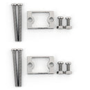 20Set TT Motor Aluminum Alloy Bracket Smart Car Chassis Wheel Screw Fastener