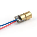 100Pcs Laser Diode Module Mini 650nm 6mm 5V 5mW Laser Dot Diode Head WL Red