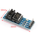 4¡Á AT24C256 I2C Interface 256k Bits EEPROM Memory Module 8P Chip Holder