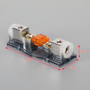 Car Audio Inline Mini ANL Fuse Holder Block 4/8 GA IN 4/8 GA OUT w/ Multi-A Fuse