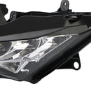 Front Headlight Grille Lamp Grille Protector For Kawasaki Ninja 400 18-21 Smoke Generic
