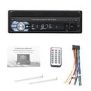 7" 1Din Telescopic Touch Screen Car Radio Stereo MP5 Player BT/USB/AUX w Camera