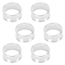 6-12PCS Napkin Rings Flower Napkin Holder Napkin Buckle