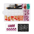 71PCS TIG Welding Torch Stubby Gas Lens