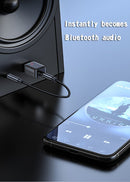 Wireless 3.5mm AUX To USB Bluetooth 5.0 Audio Stereo Car Music Receiver Adapter