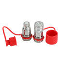 3/4" NPT Pair Hydraulic Flat Face Quick Coupler Skid Steer For Bobcat ISO 16028