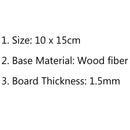 20Pcs 1.5mm 10*15cm FR4 Fiber Glass PCB Circuit Board Experimental Board