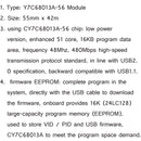 4Pcs CY7C68013A-56 EZ-USB FX2LP USB 2.0 Develope Board Module Logic Analyzer