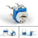 100Pcs 10K(103) RM063 Adjustable Trimmer Potentiometer Resistors Variable