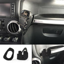 For Jeep Wrangler JK 2011+ 75WXST CB Radio Mic Mount Holder Passenger Grab Bar