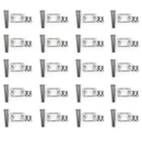 20Set TT Motor Aluminum Alloy Bracket Smart Car Chassis Wheel Screw Fastener