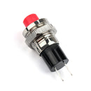 New Mini Push Button SPST Momentary N/O OFF-ON Switch 10mm R/B For Car/Boat
