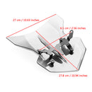 Motorcycle Windscreen Windshield Shield Protector For Yamaha MT-03 2020 Generic