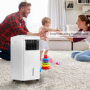 Remote-Controlled 15L (4 Gal) Evaporative Air Cooler & Anion Humidifier Fan