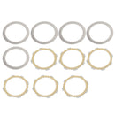 Clutch Kit Iron& Friction Plates for Kawasaki KX80 KX85 KX100 1998-2018 Generic