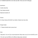 20'' CHAINSAW GUIDE BAR For 52CC 58CC 62CC 68CC 76 Drive Links 0.325'' 0.058 gauge Generic