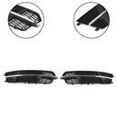 Front Bumper Lower Grille Grill Fit Audi A6 C7 S-Line 2016-2018 Black Chrome Generic