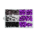 Purple Fairing Bolts Screws Kit For Yamaha YZF R6 R1 R25 R125 R3 T-MAX MT XJR Generic